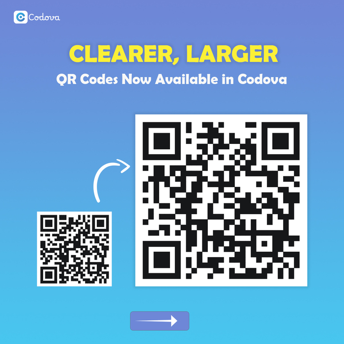 CLEARER QR CODE UPDATE